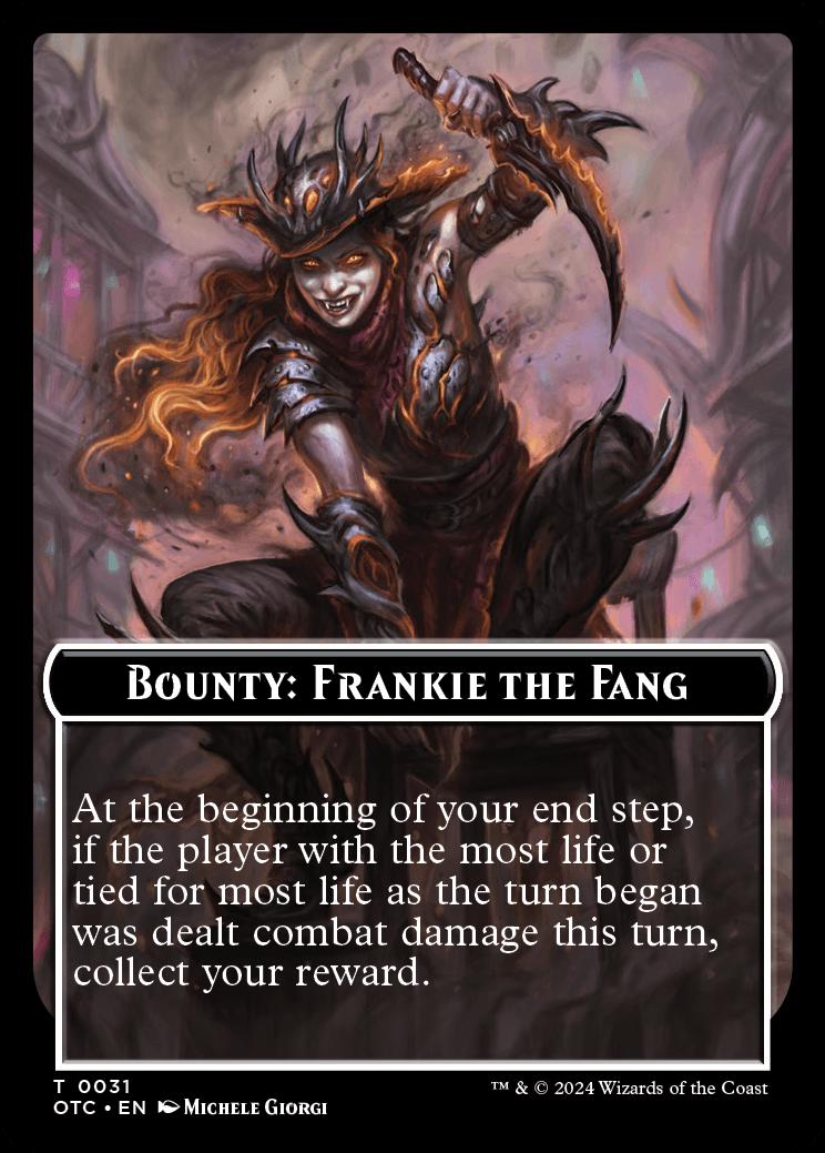 Bounty: Frankie the Fang | Outlaws of Thunder Junction Commander Decks ...