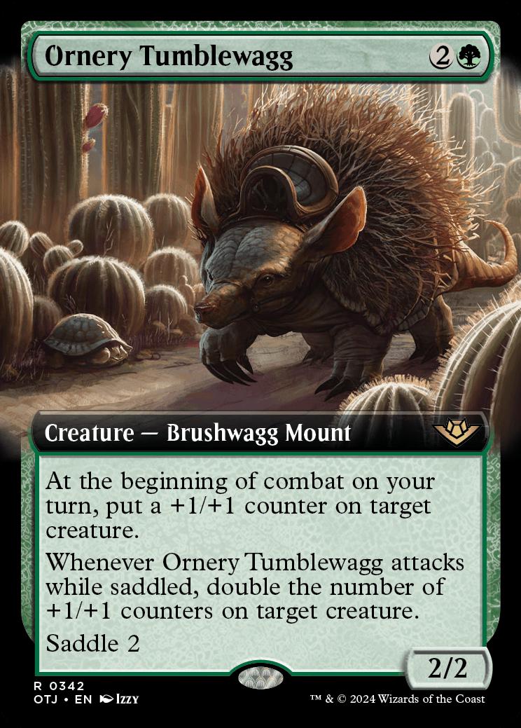 Ornery Tumblewagg | Outlaws of Thunder Junction Variants | Standard ...