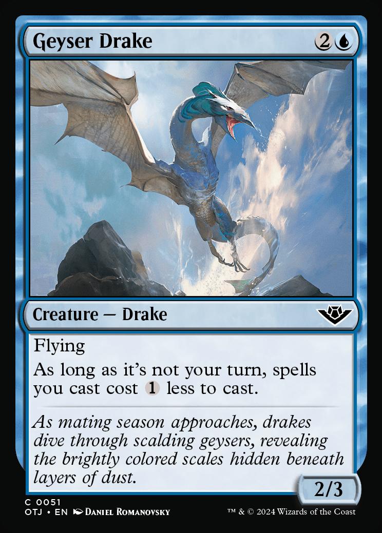 Geyser Drake | Outlaws of Thunder Junction | Standard | Card Kingdom