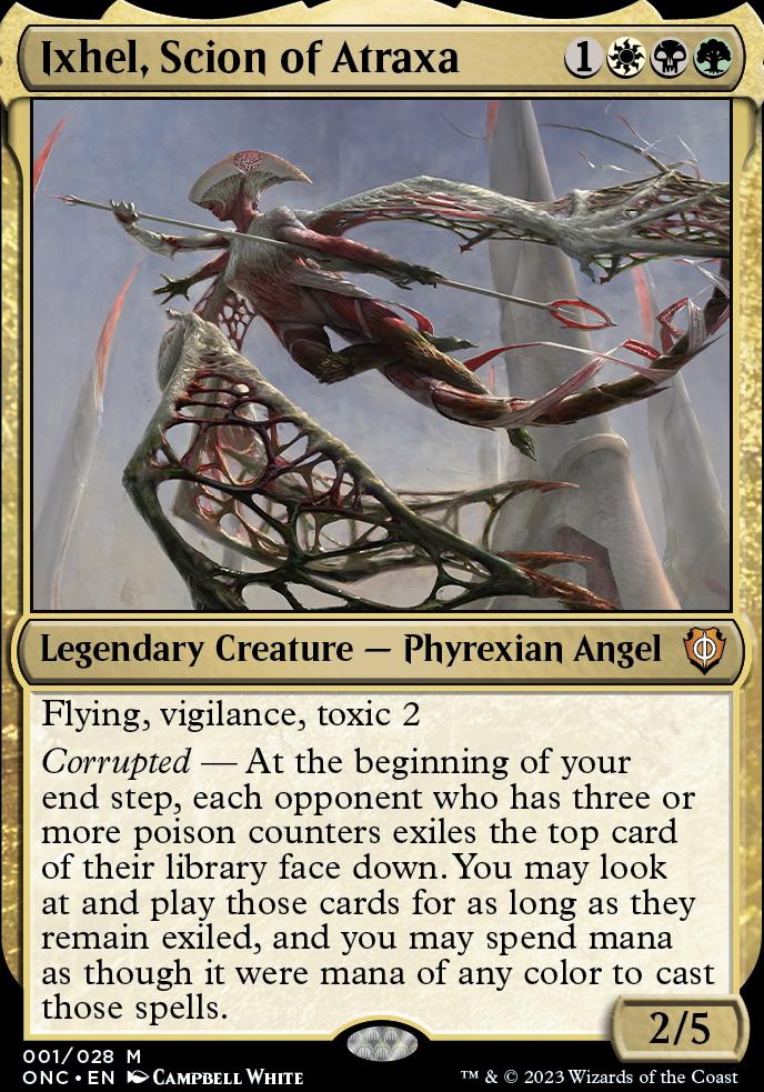 Ixhel, Scion of Atraxa | Phyrexia: All Will Be One Commander Decks ...