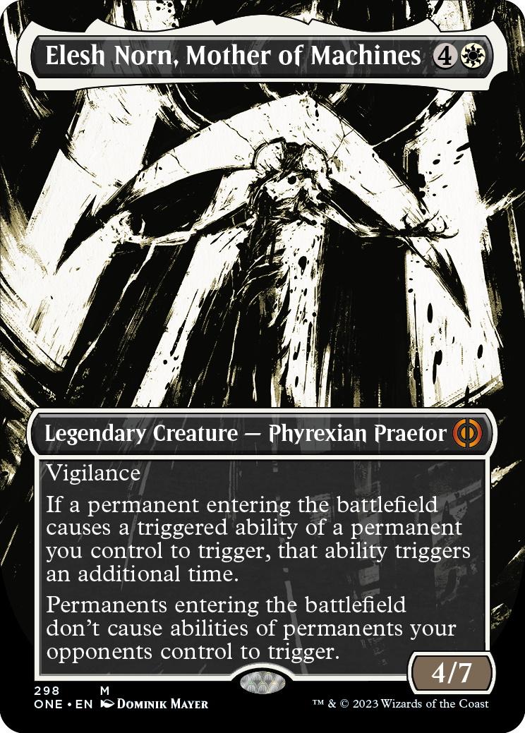 Elesh Norn, Mother of Machines | Phyrexia: All Will Be One Variants |  Standard | Card Kingdom