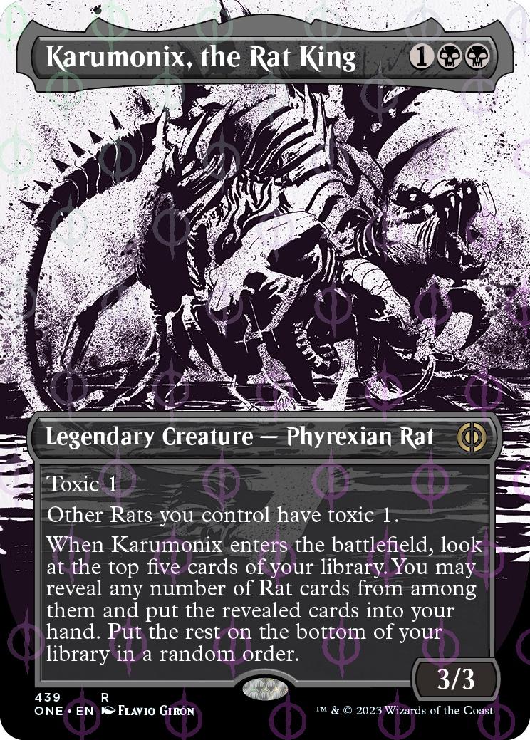 Karumonix, the Rat King | Phyrexia: All Will Be One Variants Foil |  Standard | Card Kingdom