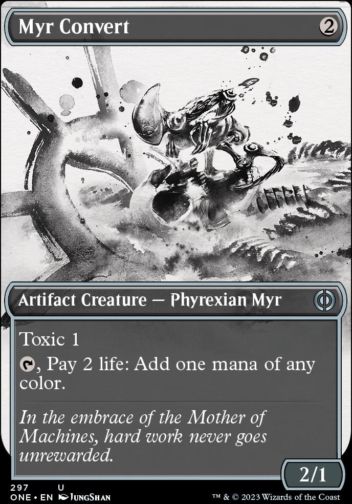 Myr Convert | Phyrexia: All Will Be One Variants | Standard | Card Kingdom