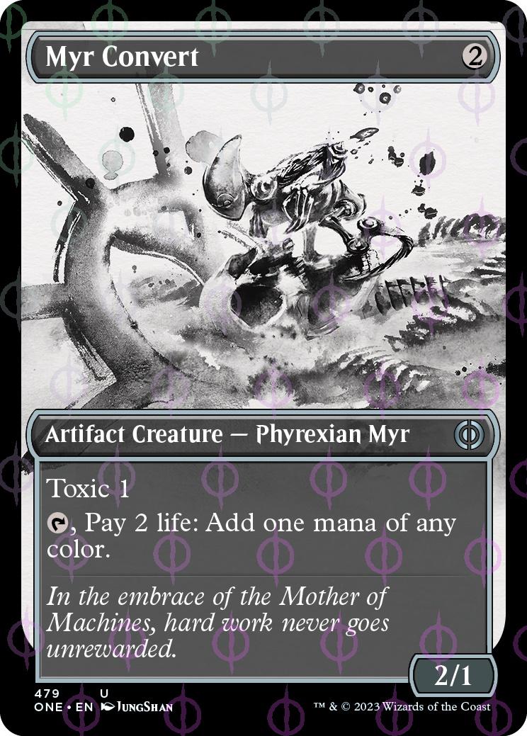 Myr Convert | Phyrexia: All Will Be One Variants Foil | Standard | Card  Kingdom