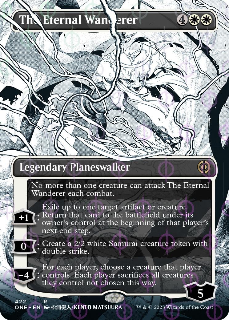 The Eternal Wanderer | Phyrexia: All Will Be One Variants Foil | Standard |  Card Kingdom