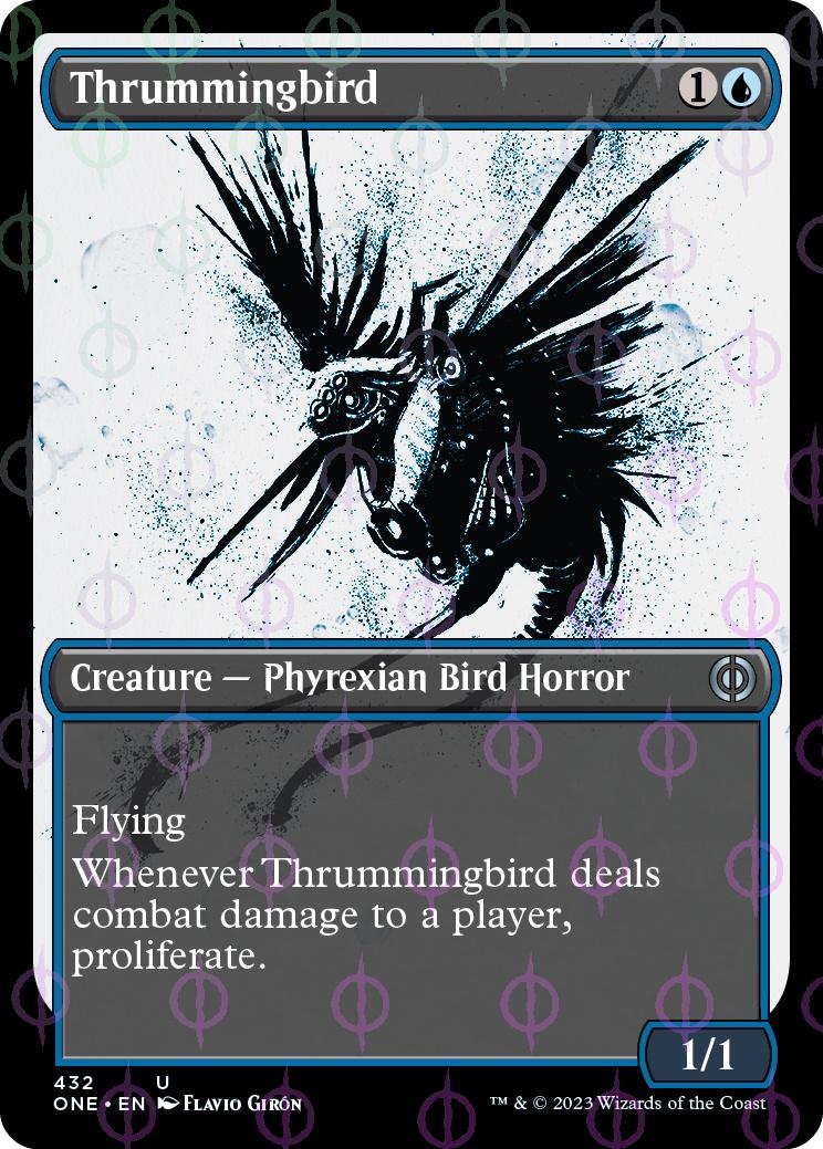 Thrummingbird | Phyrexia: All Will Be One Variants Foil | Standard | Card  Kingdom