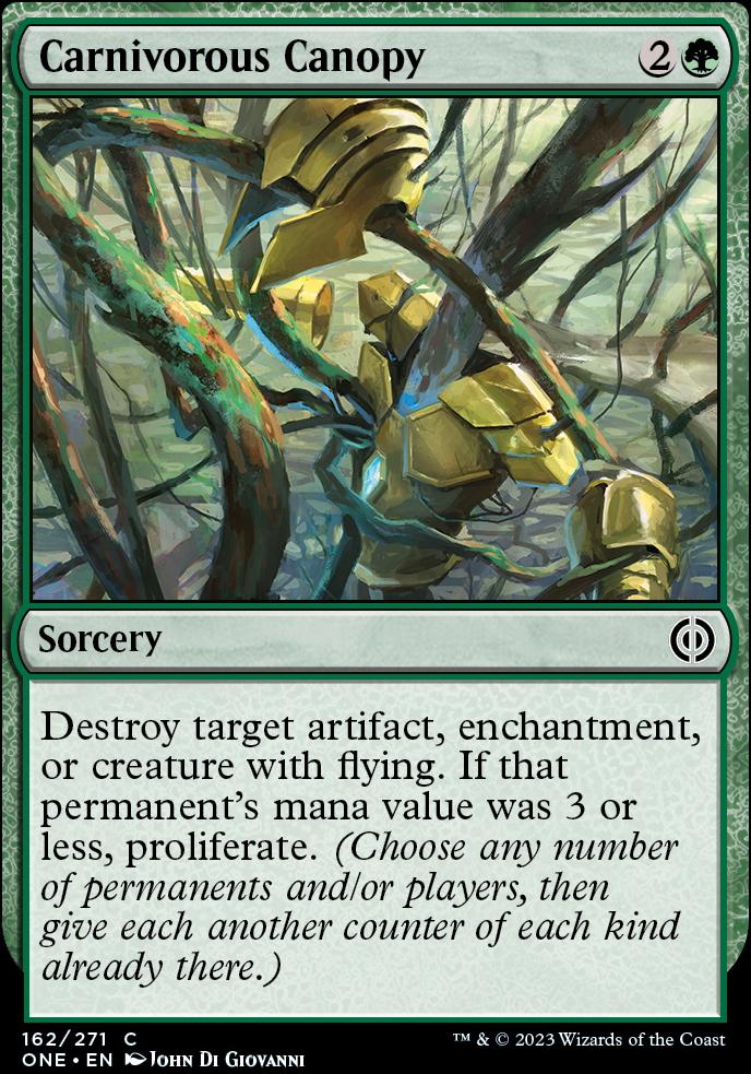 Carnivorous Canopy | Phyrexia: All Will Be One | Standard | Card Kingdom