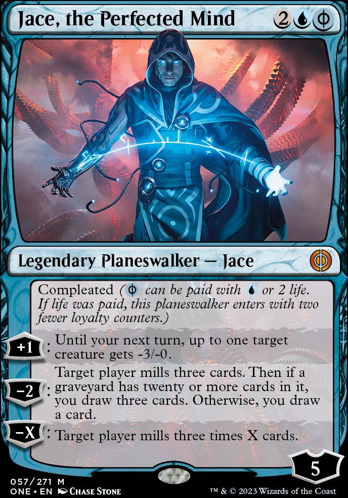 Jace, the Perfected Mind | Phyrexia: All Will Be One Foil | Standard | Card  Kingdom