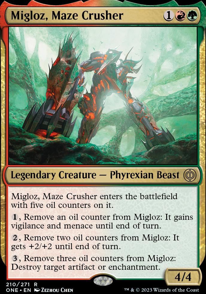 Migloz, Maze Crusher | Phyrexia: All Will Be One Foil | Standard | Card  Kingdom
