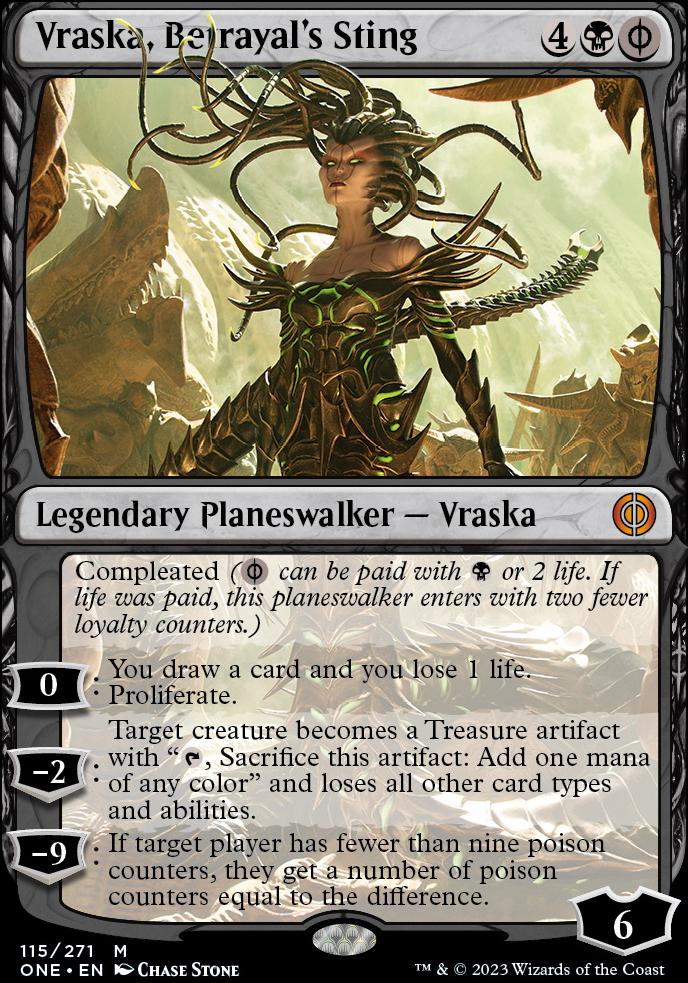 Vraska, Betrayal's Sting | Phyrexia: All Will Be One | Standard | Card ...