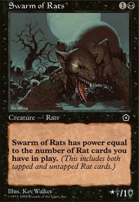 Swarm of Rats | Portal II | Card Kingdom