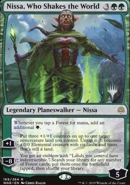 Nissa, Who Shakes the World | Promo Pack Foil | Card Kingdom