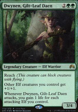 Dwynen, Gilt-Leaf Daen | Promotional | Card Kingdom