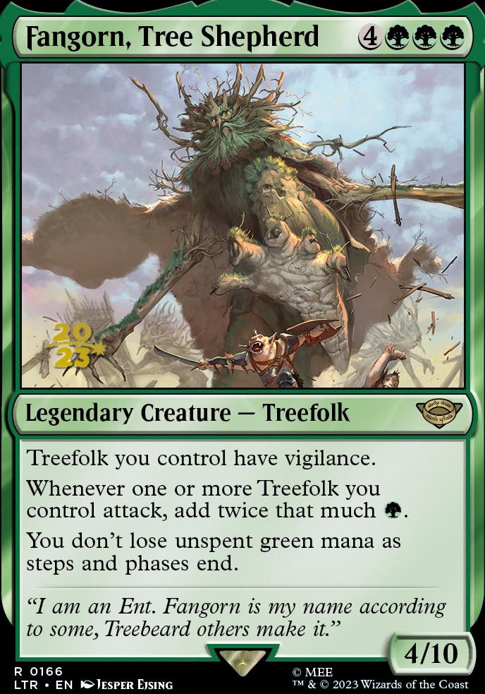 Fangorn Tree Shepherd Promotional Card Kingdom