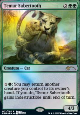 Temur Sabertooth | Promotional | Card Kingdom