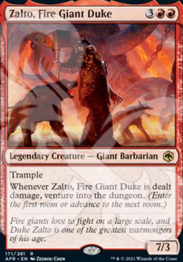 Zalto, Fire Giant Duke | Promotional | Card Kingdom