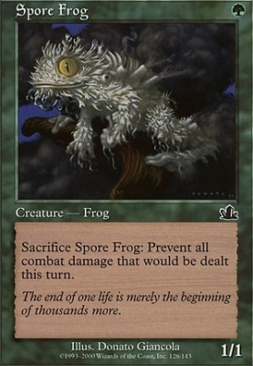 Spore Frog Prophecy Foil Card Kingdom - 