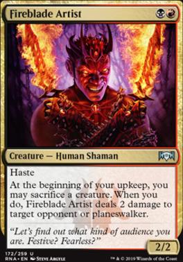 Fireblade Artist | Ravnica Allegiance | Modern | Card Kingdom