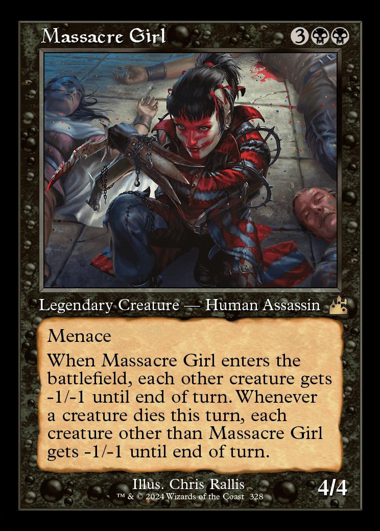 Massacre Girl, Ravnica Remastered Variants