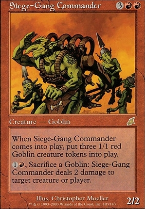 Siege-Gang Commander | Scourge Foil | Card Kingdom