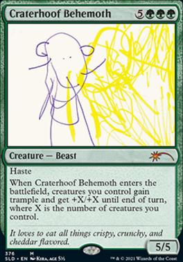 Craterhoof Behemoth | Secret Lair | Card Kingdom