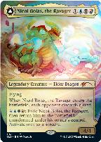 Nicol Bolas, Dragon-God (Prerelease) (War of the Spark), Promo: Date  Stamped