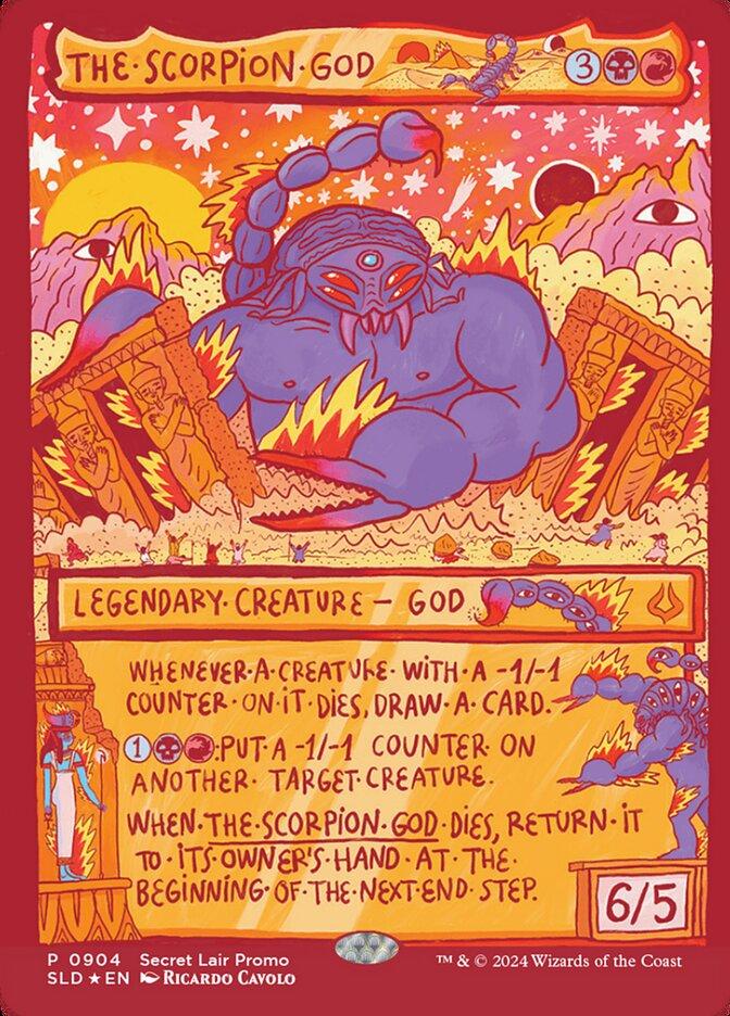 The Scorpion God Secret Lair Card Kingdom