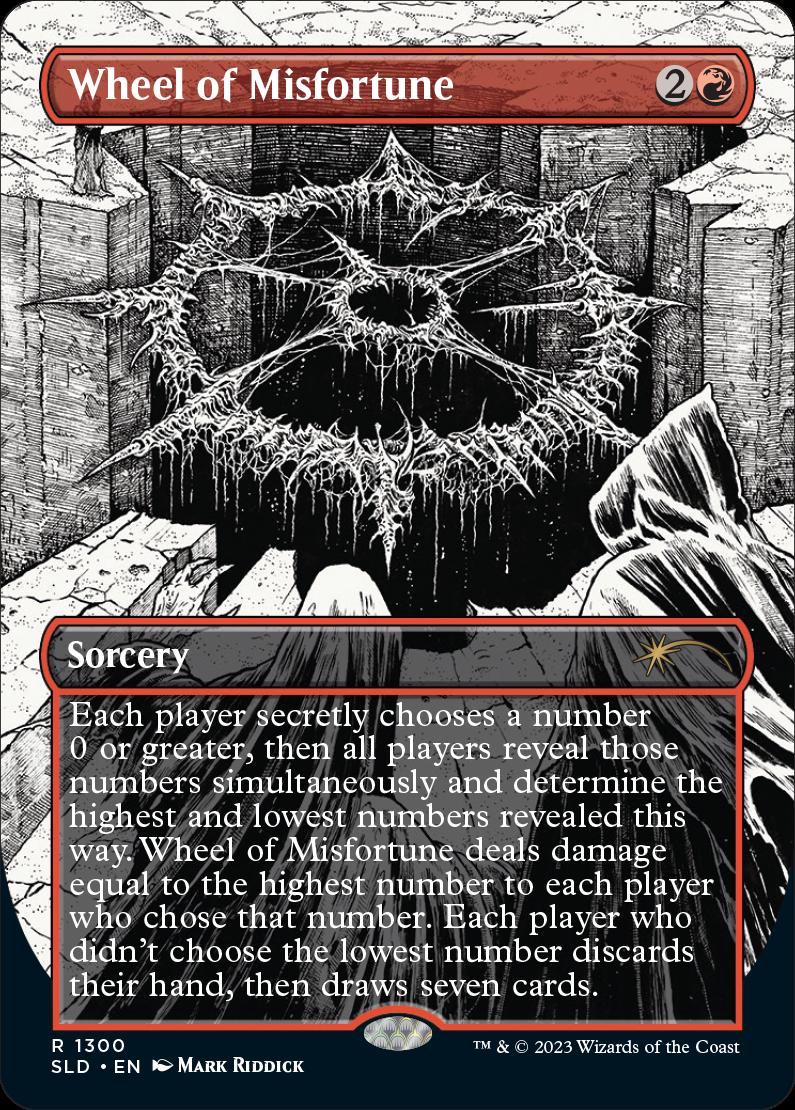 Wheel Of Misfortune Secret Lair Card Kingdom