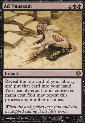 Ad Nauseam Shards Of Alara Foil Modern Card Kingdom