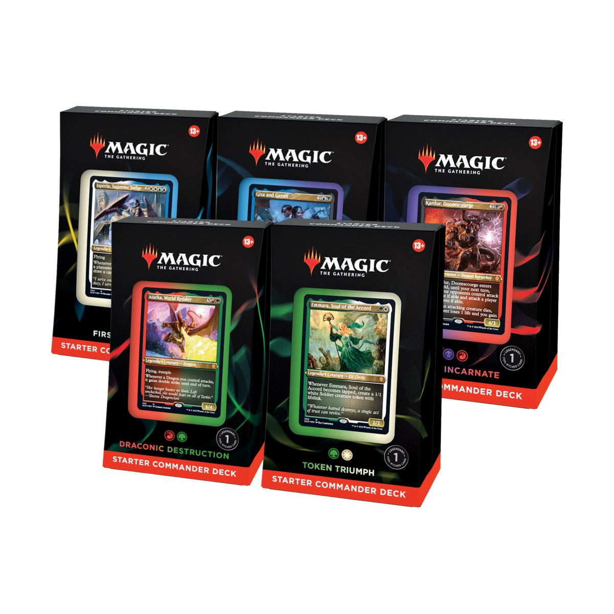 Starter Commander Deck - Set of Five