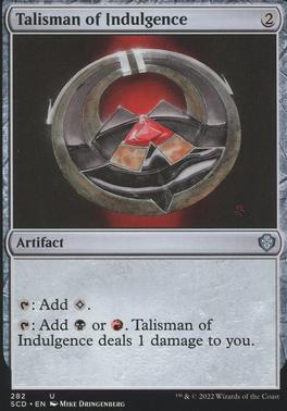 Talisman of Indulgence | Starter Commander Decks | Commander | Card Kingdom