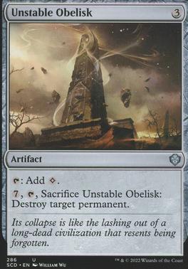 Unstable Obelisk | Starter Commander Decks | Commander | Card Kingdom