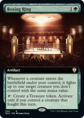 Boxing Ring | Streets of New Capenna Commander Decks Variants Foil