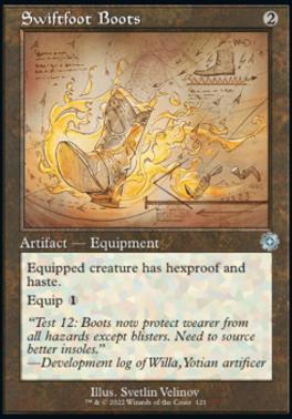 Swiftfoot Boots | The Brothers' War Retro Artifacts Foil | Card Kingdom