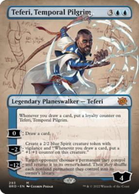 Teferi, Temporal Pilgrim | The Brothers' War Variants Foil | Standard |  Card Kingdom