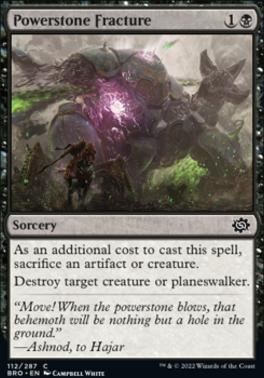 Powerstone Fracture | The Brothers' War | Standard | Card Kingdom