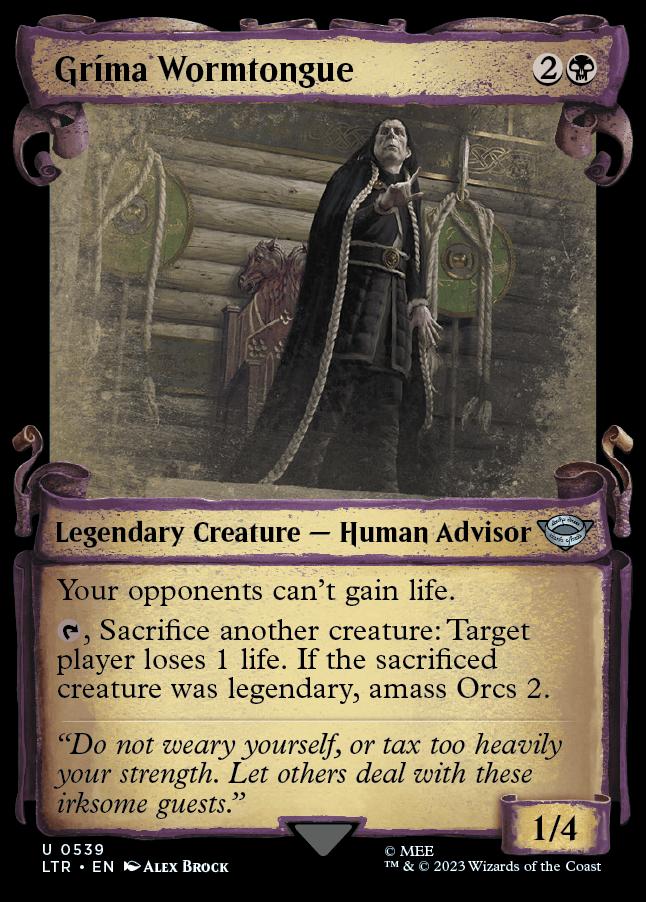 Grima Wormtongue | The Lord of the Rings: Tales of Middle-earth Variants |  Modern | Card Kingdom