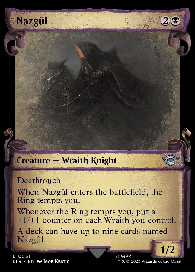 Nazgul | The Lord of the Rings: Tales of Middle-earth Variants Foil |  Modern | Card Kingdom