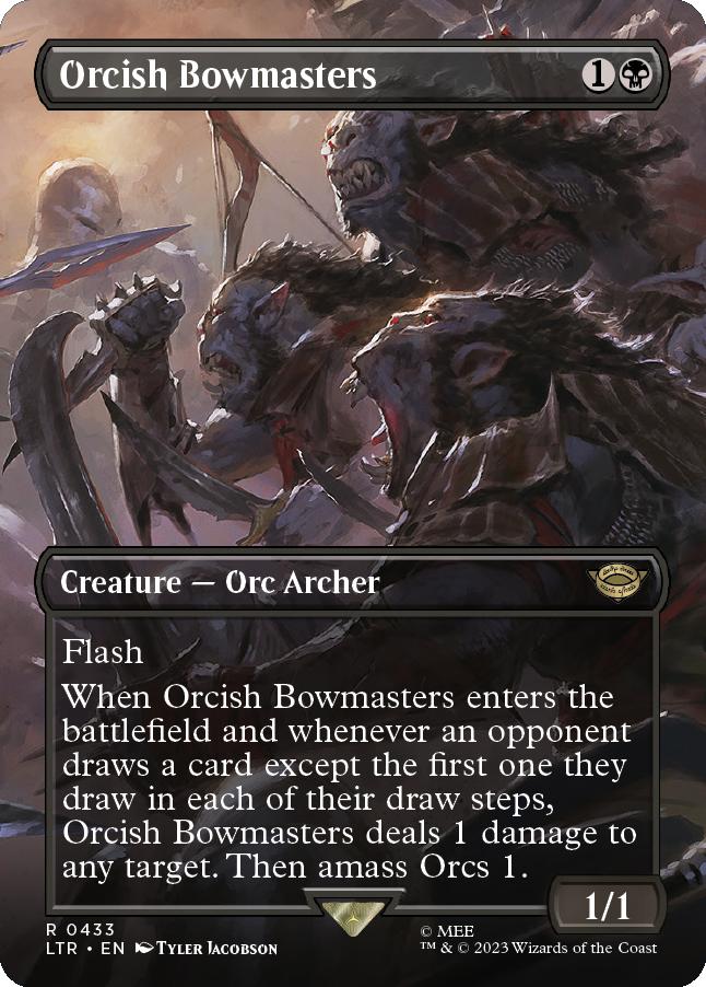 Orcish Bowmasters | The Lord of the Rings: Tales of Middle-earth Variants  Foil | Modern | Card Kingdom