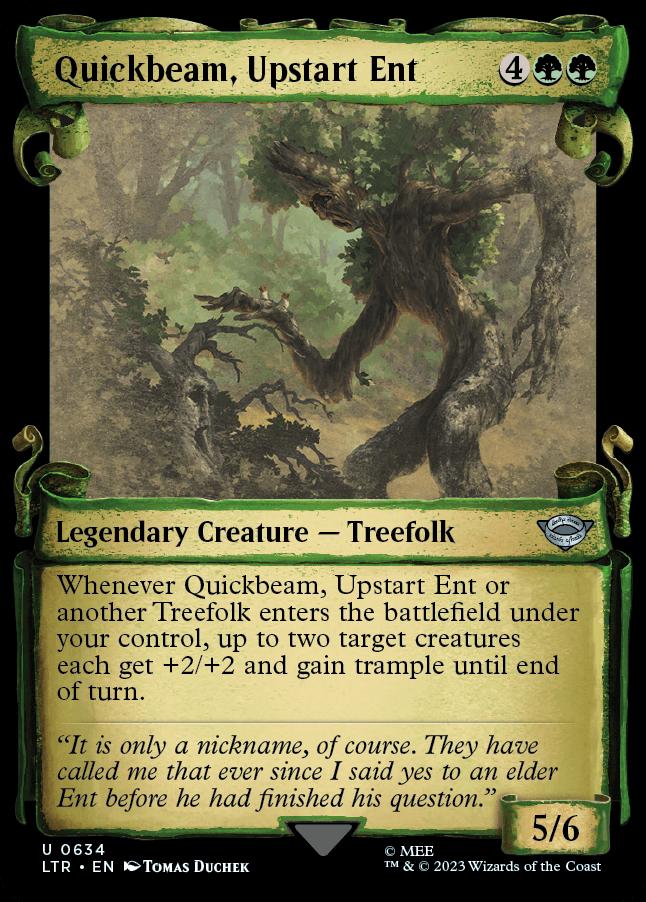 Long List of the Ents (The Lord of the Rings: Tales of Middle Earth) -  Gatherer - Magic: The Gathering