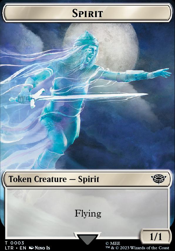 Spirit Token  The Lord of the Rings: Tales of Middle-earth Foil