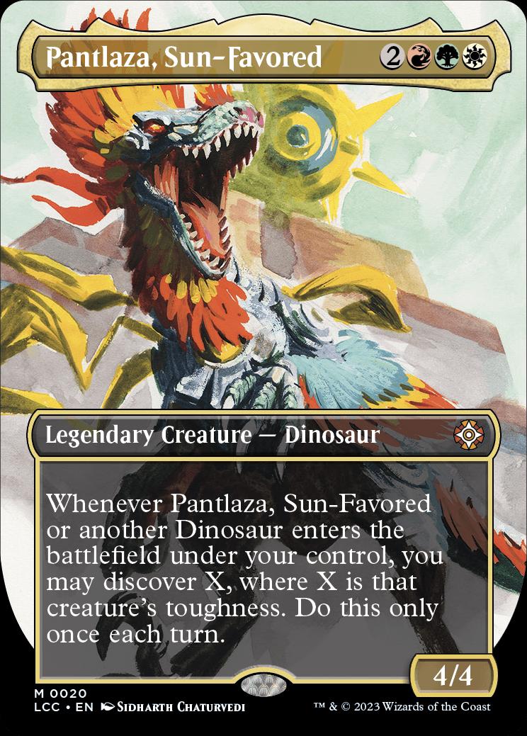 Pantlaza, Sun-Favored | The Lost Caverns of Ixalan Commander Decks Variants  Foil | Commander | Card Kingdom