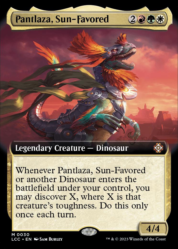 Pantlaza, Sun-Favored | The Lost Caverns of Ixalan Commander Decks Variants  Foil | Commander | Card Kingdom