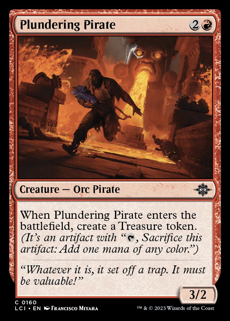 Plundering Pirate | The Lost Caverns of Ixalan | Standard | Card Kingdom