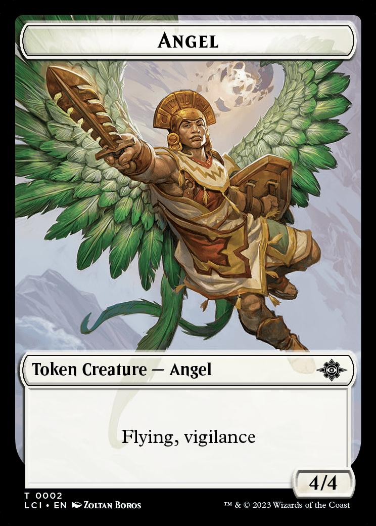 Angel Token | The Lost Caverns of Ixalan Foil | Standard | Card 