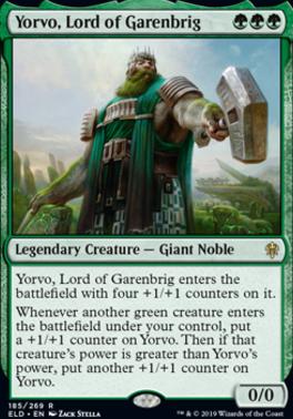 Yorvo Lord Of Garenbrig Throne Of Eldraine Foil Standard Card Kingdom