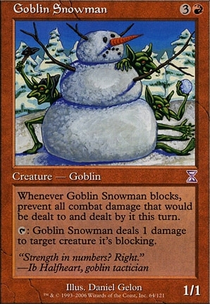 Goblin Snowman | Timeshifted Foil | Modern | Card Kingdom