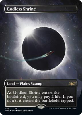 Godless Shrine | Unfinity Variants Foil | Card Kingdom