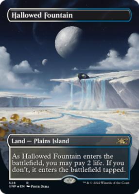 Hallowed Fountain | Unfinity Variants Foil | Card Kingdom