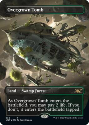 Overgrown Tomb | Unfinity Variants Foil | Card Kingdom